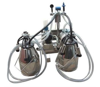Model SM-01 SS - Vacuum Pump Type Bucket Milking Machine