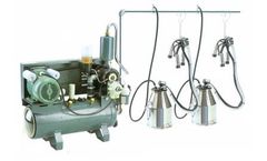 Model SM-02 - Vacuum Pump Type Bucket Milking Machine