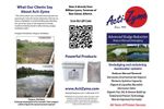 Acti-Zyme - Actively Treating and Restoring Wastewater Treatment Systems  - Brochure