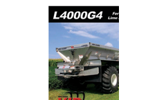 Stahly - Model NL4000G4 - Fertilizer and Lime Spreader Brochure