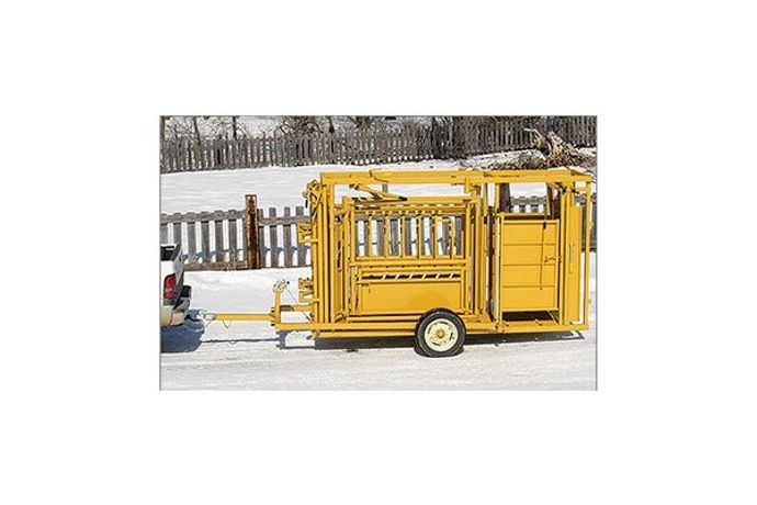 Cattle Chute Transport Cart-2