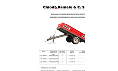 Chioda Daniele - Agricultural Trailers Brochure