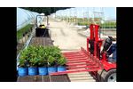 TRIKE Horticulture Forklift and Pot Forks in Nursery - Video