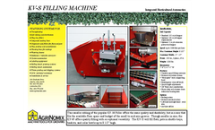 AgriNomix - Model KV-XL - Filler - Brochure