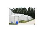 Greenhouse for Growing Flowers, Vegetables and Fruits