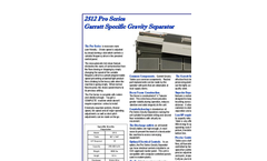 Garratt 2512 Gravity Table Brochure