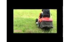 MAAX Rideon Mower - Video