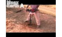 MAAX Earth Auger / Post Hole Digger - Video