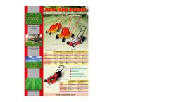 Maax - Electric Lawn Mower - Brochure