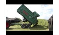 Larrington Majestic and Harvester Silage Trailers Video