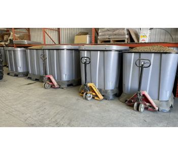 Buffer Valley Industries - Pallet Bin for Seed Storage Solution