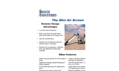 Bench Industries - Mini Air Grain and Seed Cleaners - Brochure