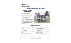 Bench Industries - Mid-Range Air Screen Grain Cleaner- Brochure