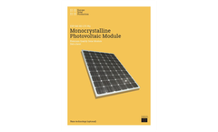 Model ESP 6P 2 50-265 Wp - Polycrystalline Photovoltaic Modules Brochure