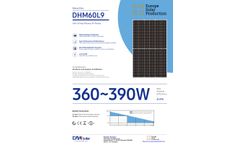 Model DHM60L9 - Half-Cell High Efficiency PV Module - Brochure