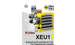 Hazloc - Model XEU1 Series - Explosion-proof Electric Unit Heater - Brochure