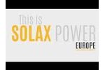 This Is SolaX Power Europe Video