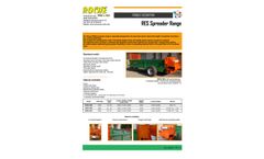 ROCHE - Model RES Series - Low-level Manure and Compost Spreaders - Brochure
