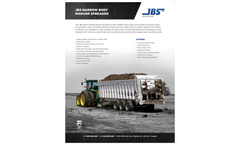 JBS - Narrow Body Manure Spreader - Brochure