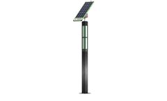Model EVERGREEN - Smart Solar Street Lamp