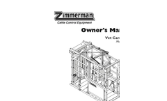 Zimmerman - Model HVC12 - Hoof Care Chutes - Brochure