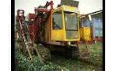 Leek Harvester Crane VERHOEST Marc Agricultural Machinery-Video