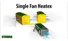 Stronga Heatex SF air control module | Single Fan animation | Drying air heat exchanger Video