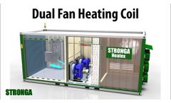 Stronga Heatex Dual Fan (DF) series | Biomass drying heat exchanger | 3D animation Video