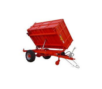 Model NSR TM-PM SERIES - Single Drive Axle Agricultural Tipping Trailer