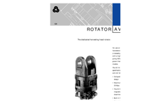Model AV 14S - Rotator Brochure