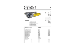 SuperCut - Model 300 - Saw Unit Brochure