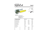 SuperSaw - Model SCSTD - Saw Unit Brochure