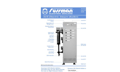 Sussman - Model MBA - Packaged Electric Steam Generators Brochure