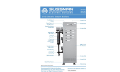 Sussman - Model SVS 12-180 - Electric Steam Boiler Brochure