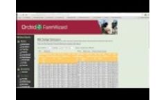 Introduction to the Orchid FarmWizard cloud livestock management system - Video