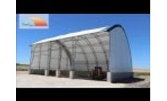 ClearSpan Fabric Structures Commodity Building in Dyersville, IA Video