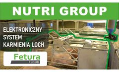 Fetura CLOUD - Nutri GROUP - electronic sow feeding system for gestation area (group feeding) - Video