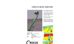 Crocus - Grain Aerator Brochure