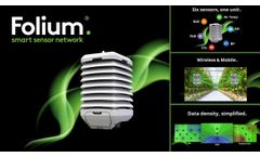Folium® Greenhouse Multi Sensor - Video