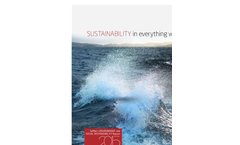 Sustainability Report 2015- Brochure