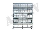 Aycage - Model A-500902 - 60X60 Enrichable 4 Layer Cage