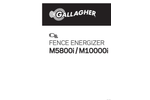 Gallagher - Model M10,000i - Fence Energizer Brochure