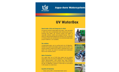 Model WaterBox - Fresh Water Purification System - Brochure