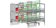 Compact Layer Aviary for Organic Egg Production