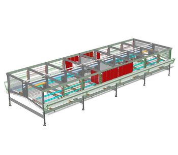 Hellmann - Model NF - Enriched Colony Cages for Laying Performance