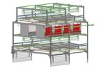Hellmann - Model PRO 11 - Cage-Free Aviary with System Egg Belts