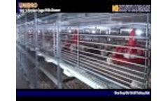 Broplus - Broiler Cage System with Drawer Video