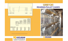 Unifor - Rearing Pullet Cage Systems Brochure