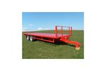 KeithRose - Model Red 10T - Single Axle Commerical Flat Trailer