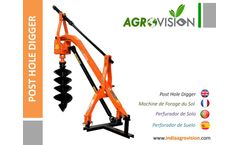 Agrovision - Model HD - Post Hole Digger - Brochure